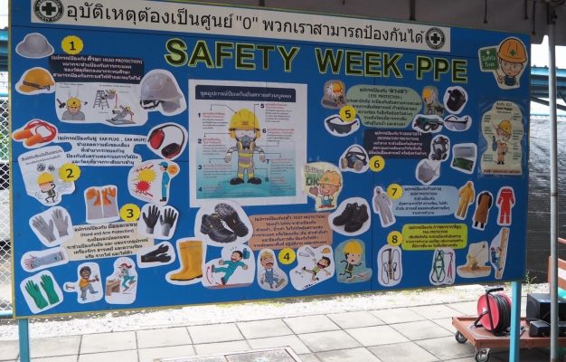 Safety information board